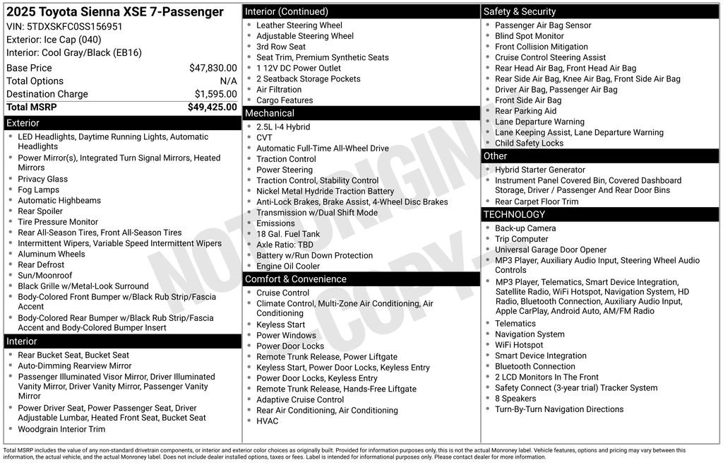 Certified Used 2025 White Toyota XSE image 27