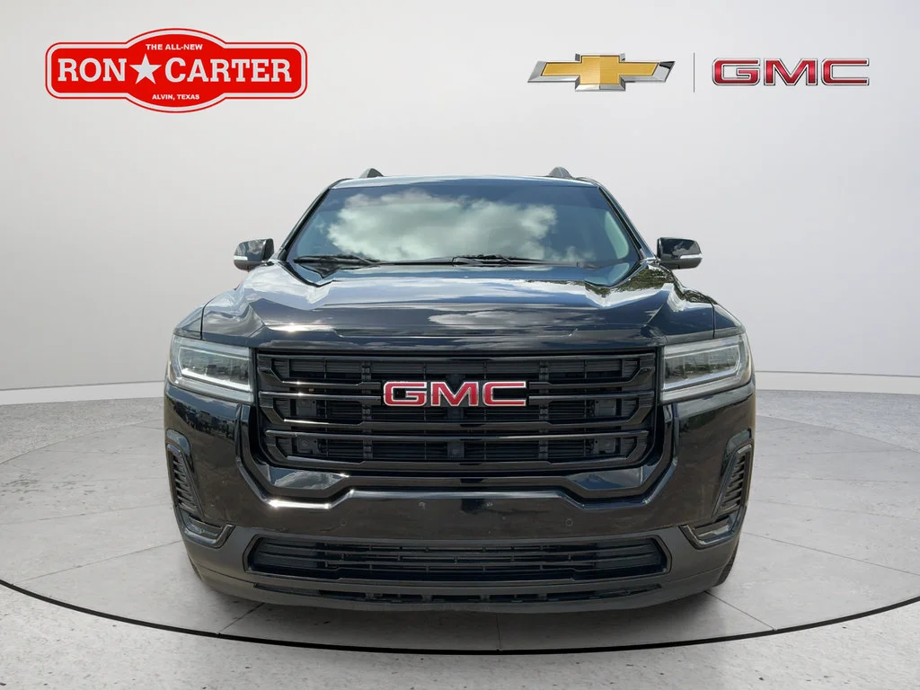 Used 2022 EBONY TWILIGHT METALLIC GMC SLE image 2