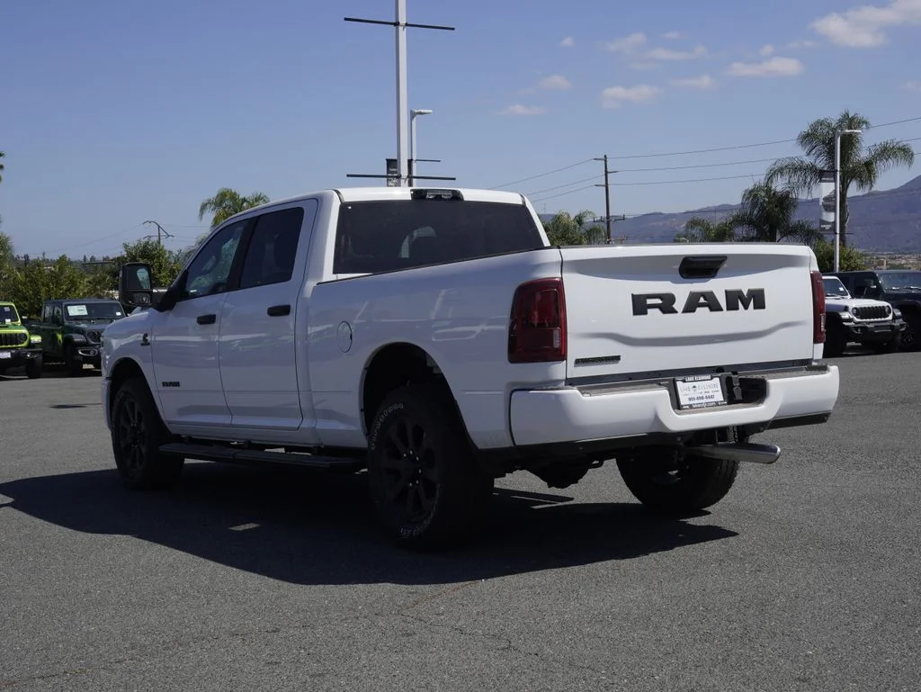 New 2026 Bright White Clear-Coat Exterior Paint RAM Big Horn image 5