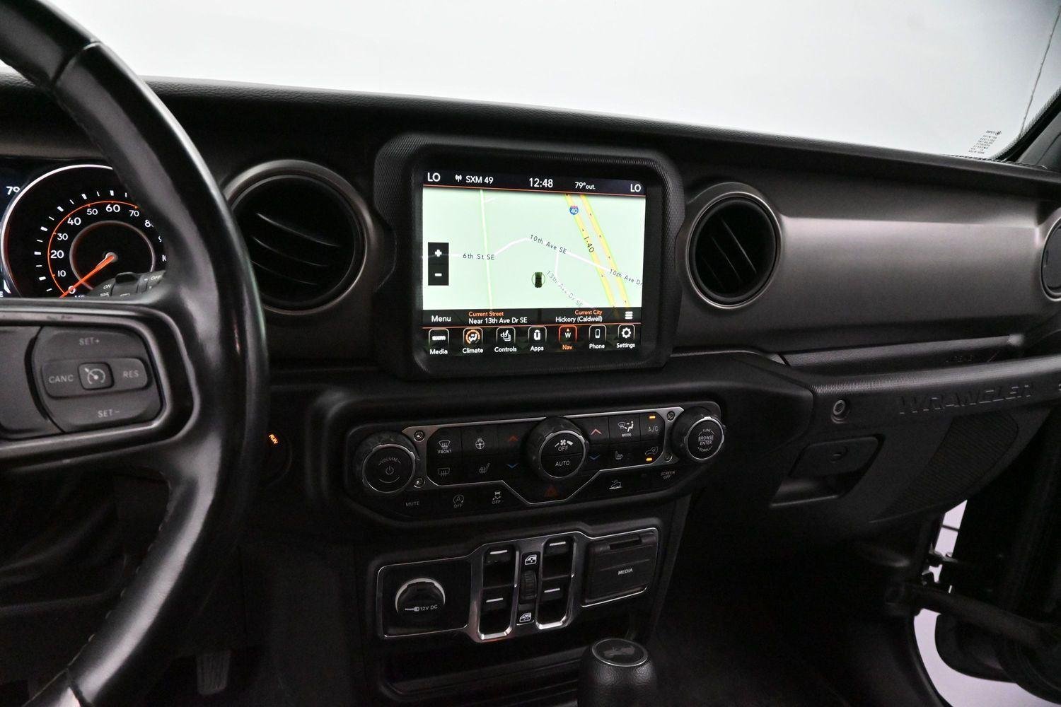 Used 2022 Black Clearcoat Jeep Unlimited Sport S image 18