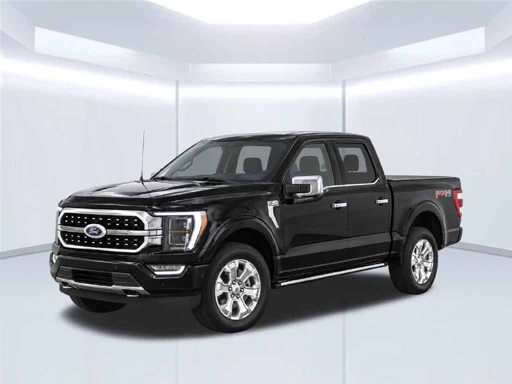 Used 2023 Black Ford Platinum image 2