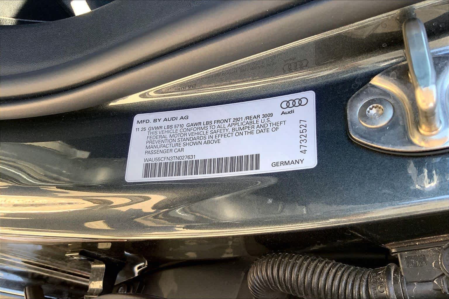 Certified Used 2026 Daytona Gray Pearl Effect Audi Premium Plus image 36