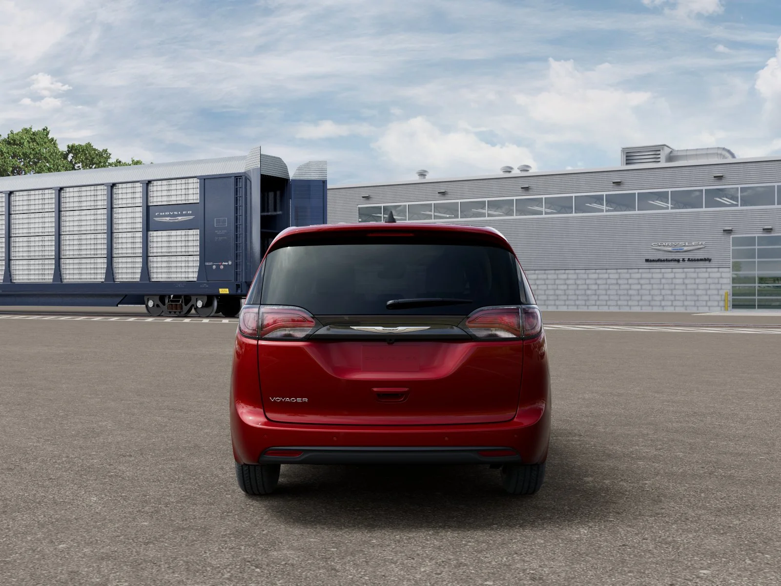 New 2027 Red Hot Pearl-Coat Exterior Paint Chrysler LX image 7