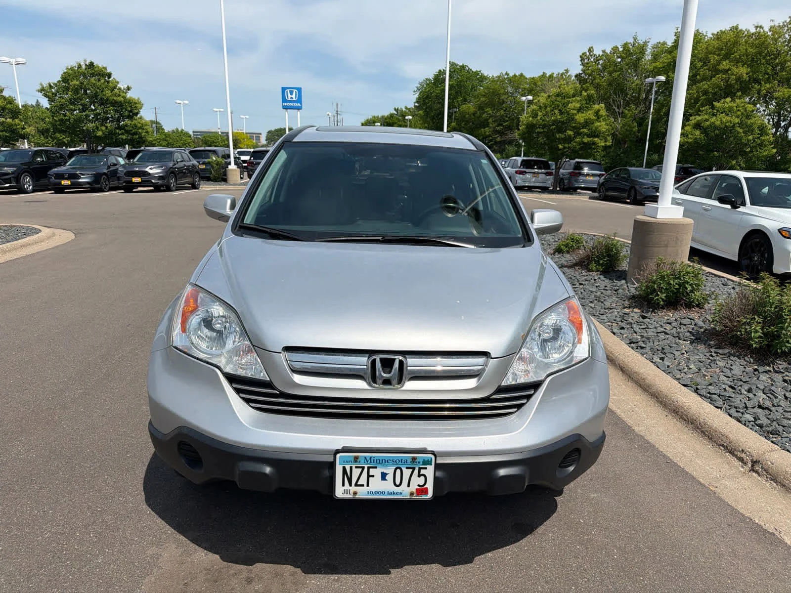 Used 2009 Honda CR-V EX-L with VIN 5J6RE48739L041178 for sale in Hopkins, MN