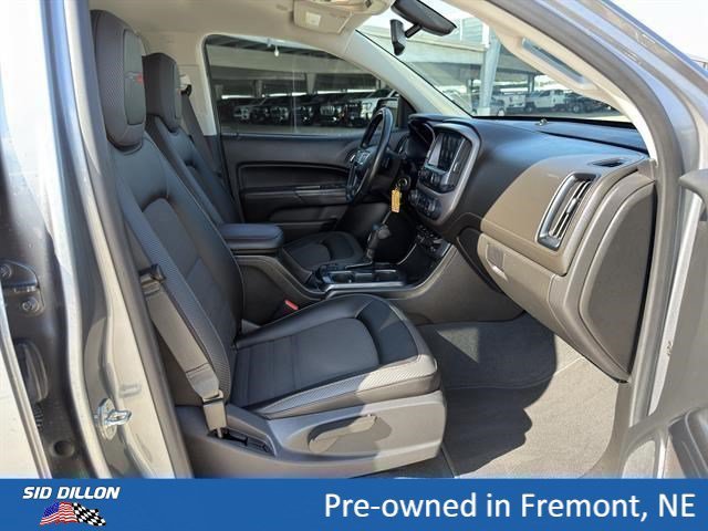 Used 2021 Satin Steel Metallic GMC 4WD AT4 w/Cloth image 15