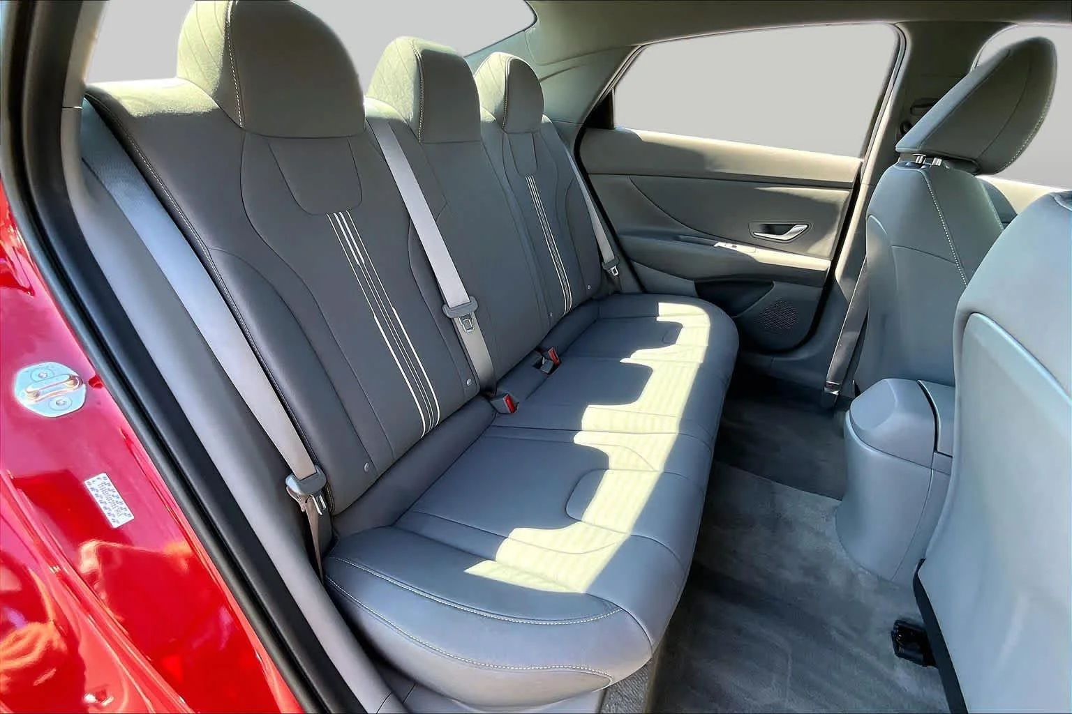 Used 2023 Scarlet Red Pearl Hyundai SEL image 20