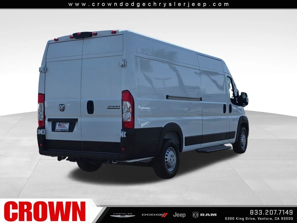 New 2026 Bright White Clearcoat RAM High Roof image 5
