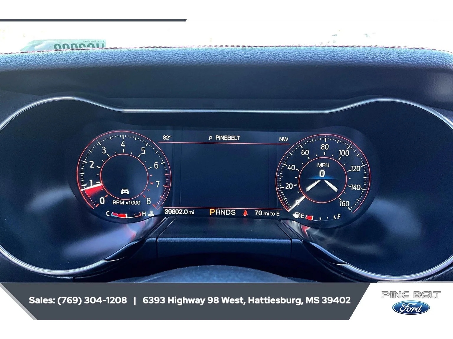 Used 2021 Antimatter Blue Metallic Ford EcoBoost Premium image 14