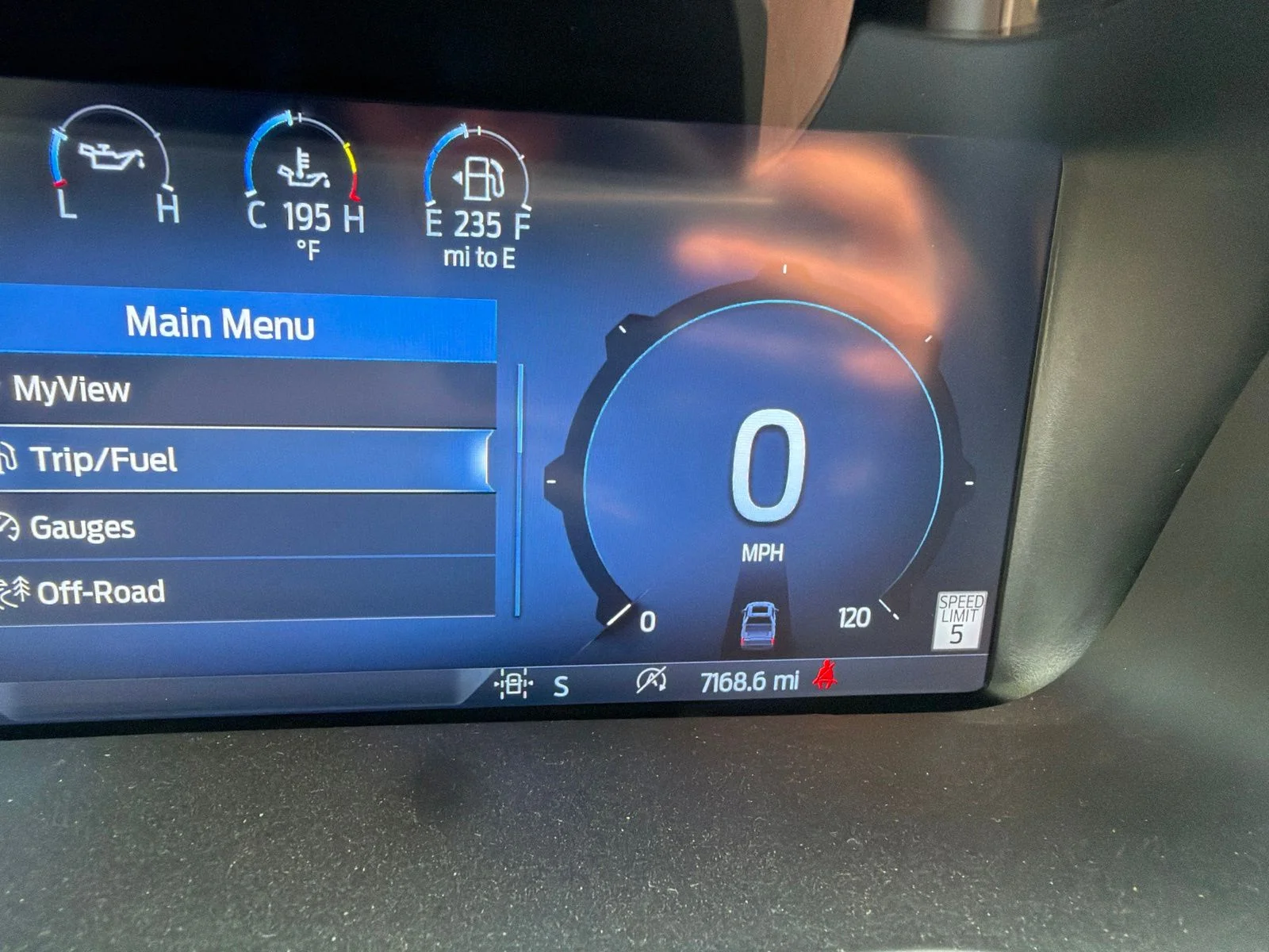 Used 2025 Carbonized Gray Metallic Ford Tremor image 9