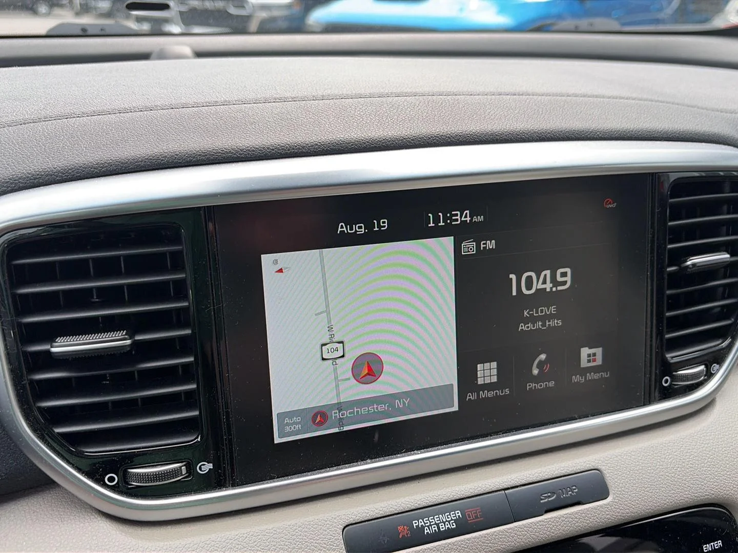 Used 2021 Hyper Red Kia SX Turbo image 13