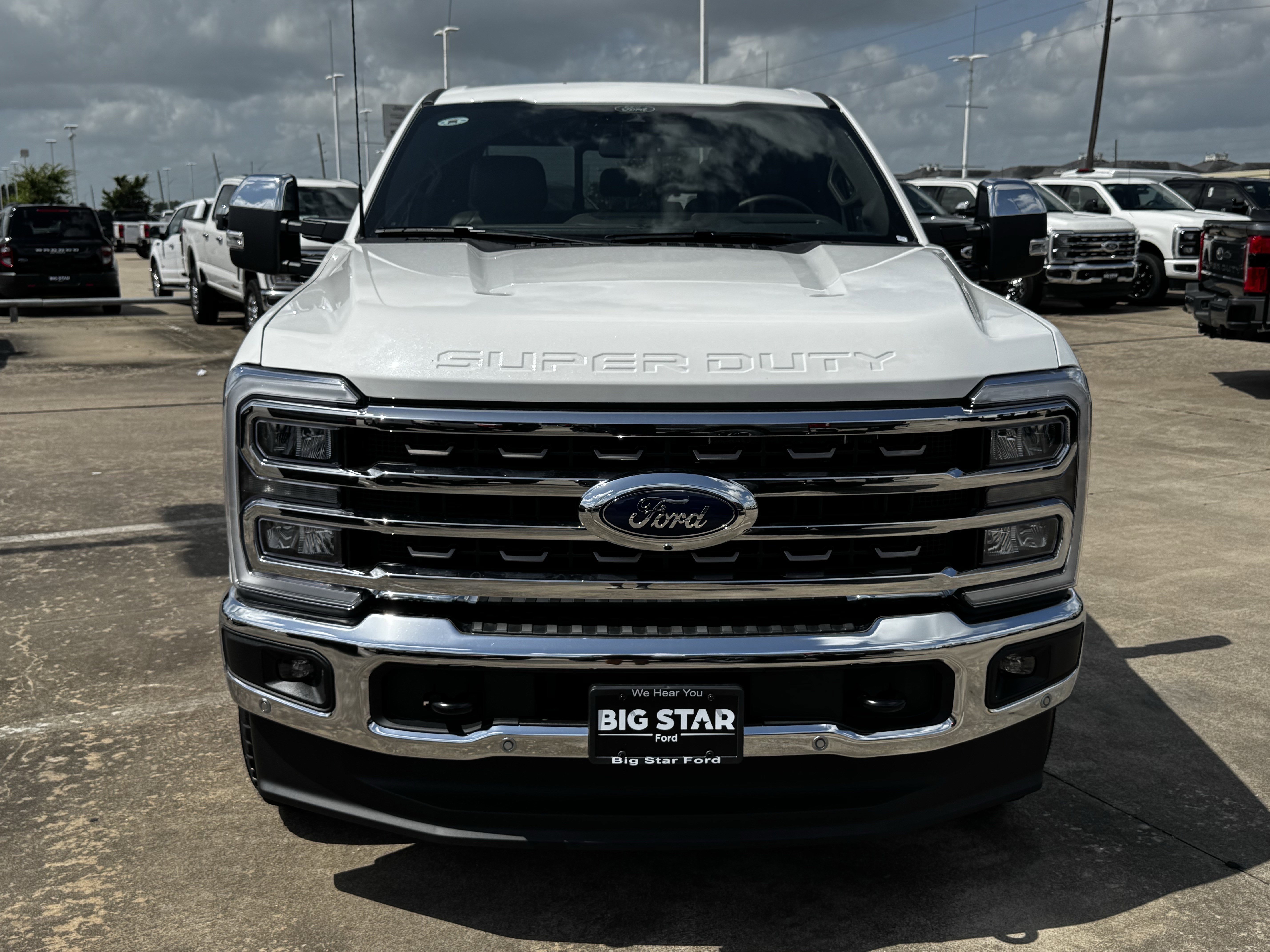 New 2026 Star White Metallic Tri-Coat Ford King Ranch image 3
