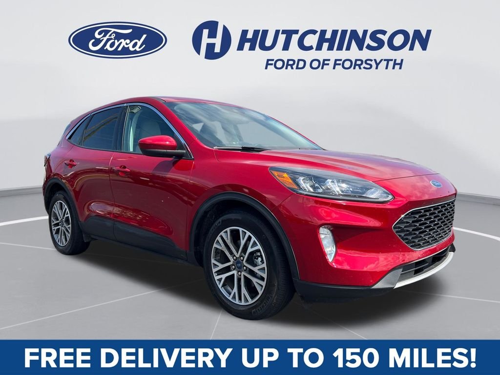 Red Metallic 2022 Ford Escape SUV / Crossover Front-Wheel Drive 