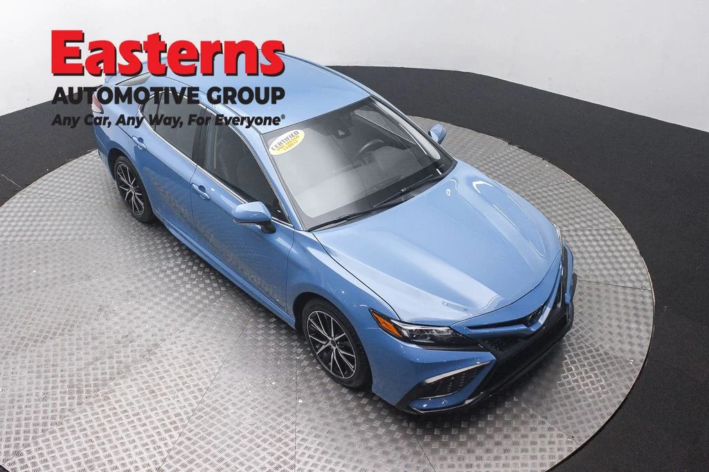 Used 2023 Blue Toyota SE image 3