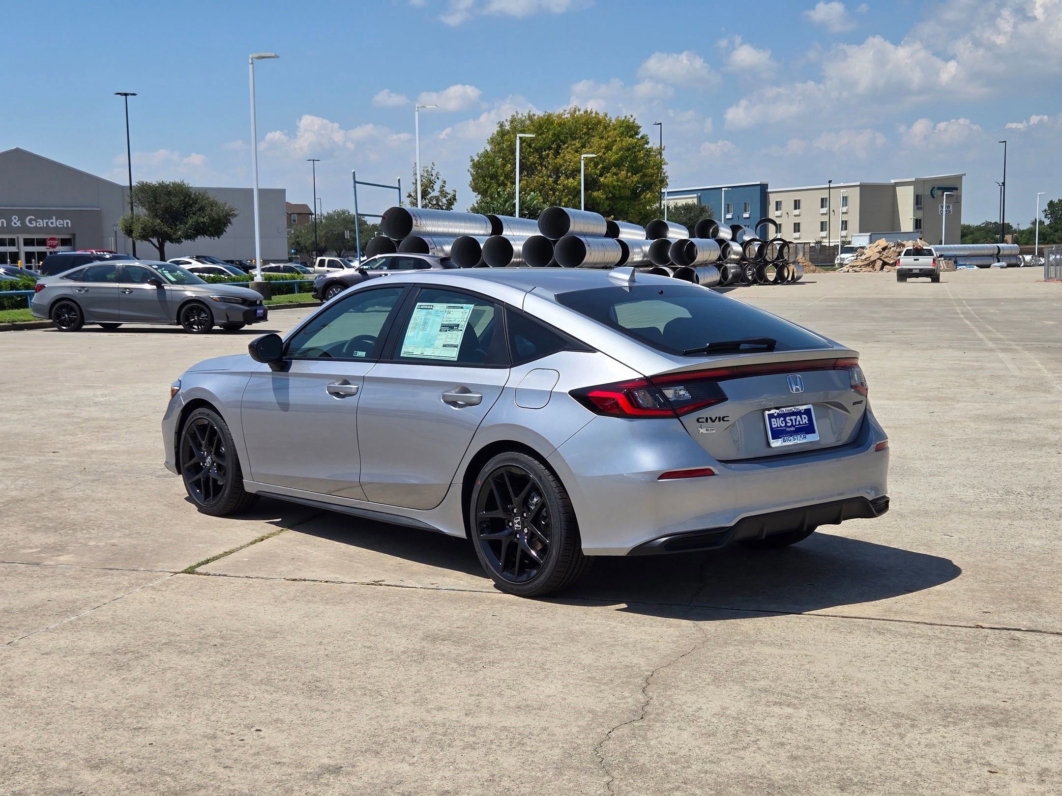 New 2026 Solar Silver Metallic Honda Sport image 7