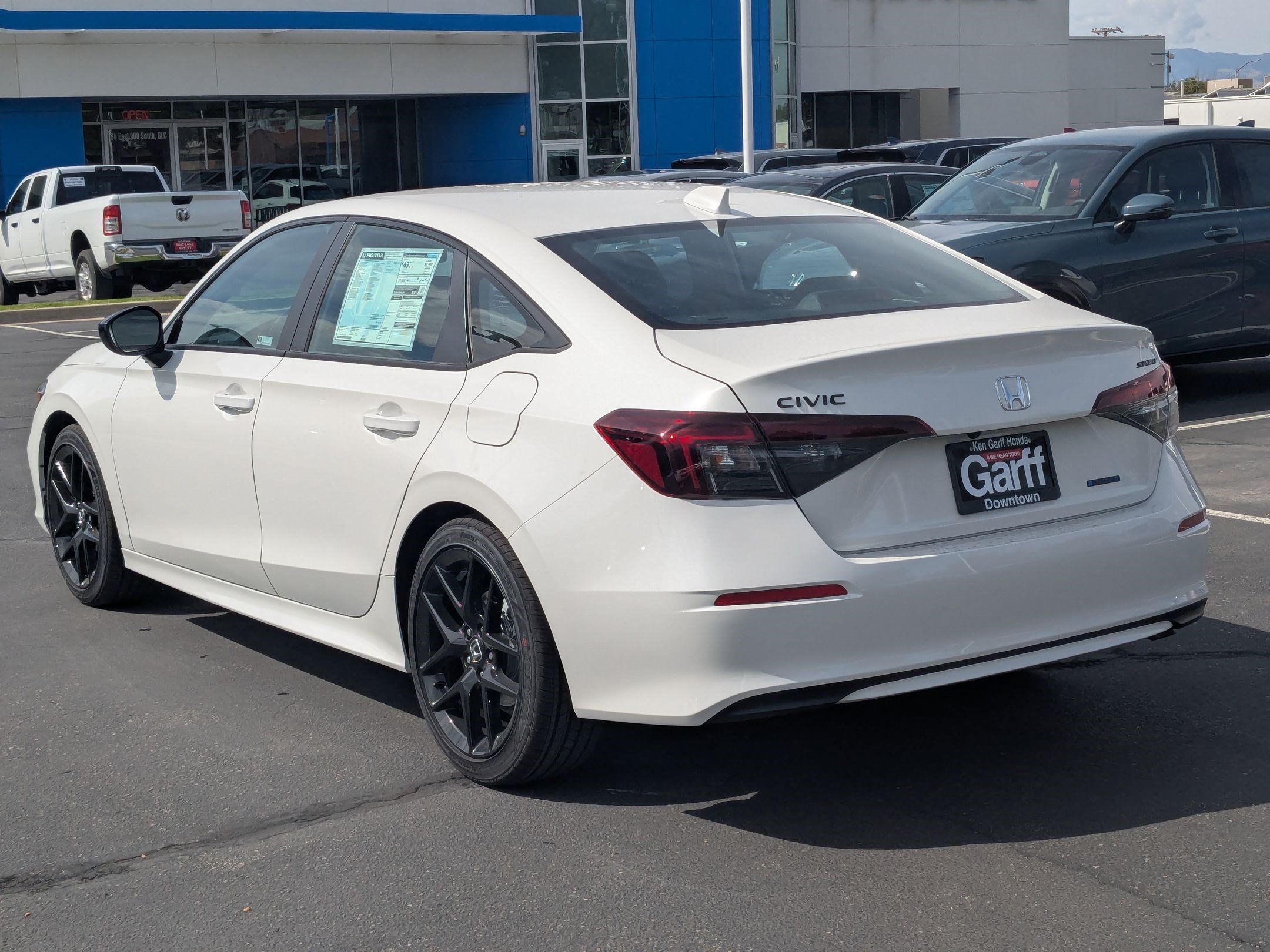 New 2026 Platinum White Pearl Honda Sport image 5