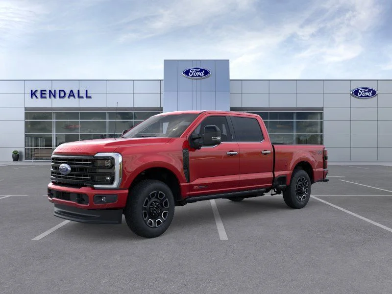 New 2026 Red Ford Platinum image 1