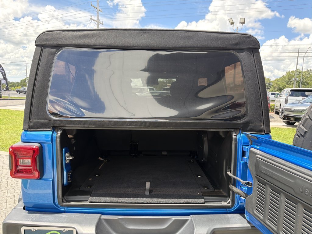 Used 2024 Blue Jeep 4-Door Sport S 4x4 image 16