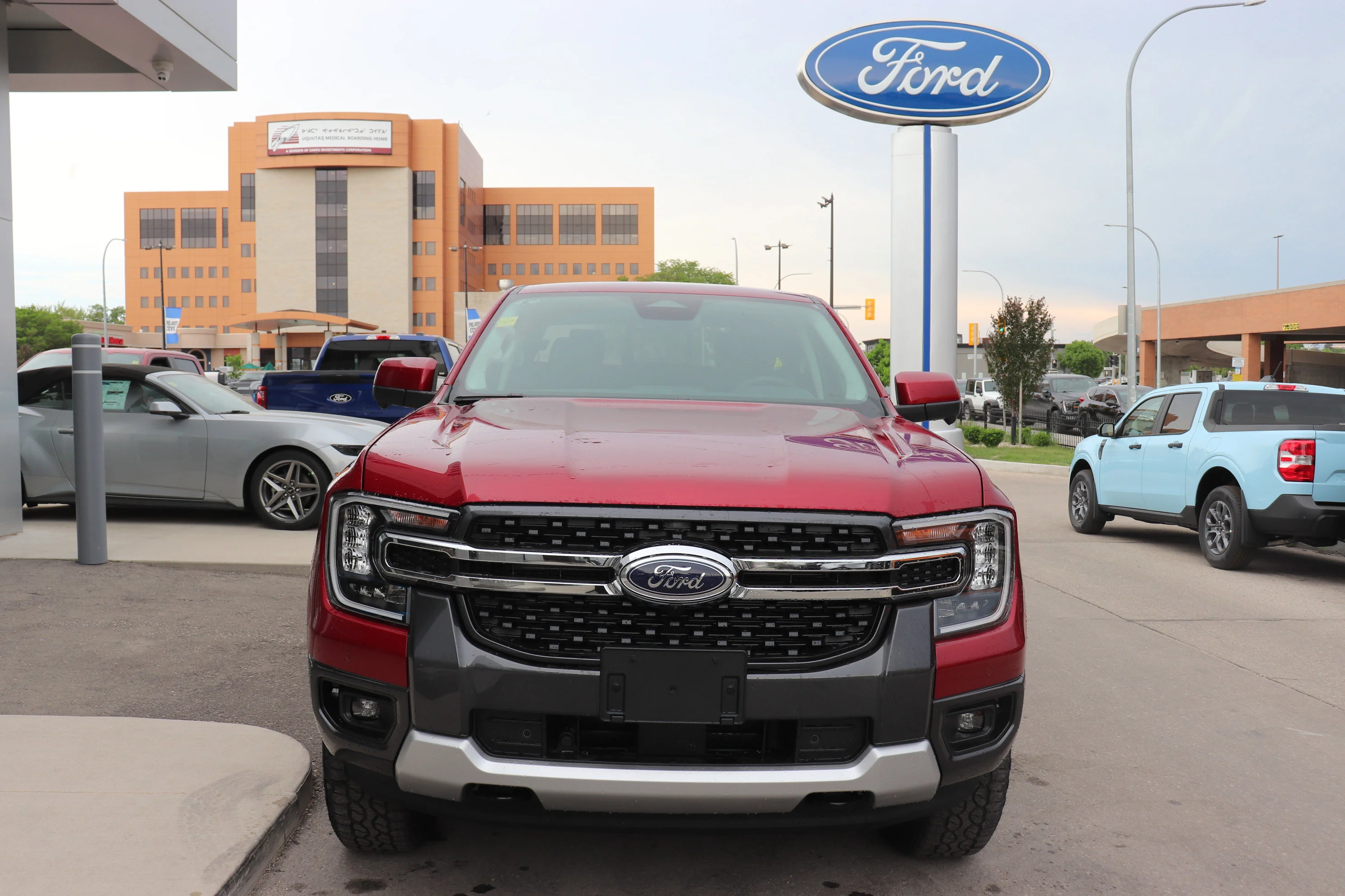 New 2026 RUBY RED METALLIC TINTED CC Ford LARIAT image 2