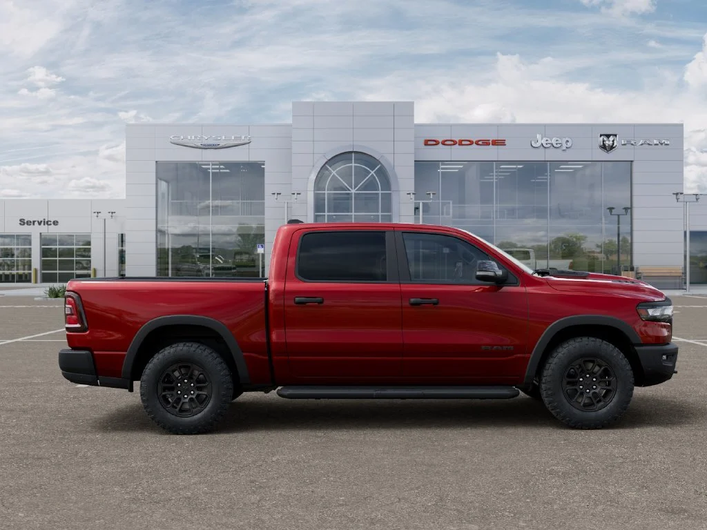 New 2026 Molten Red Pearl-Coat Exterior Paint RAM Rebel image 23