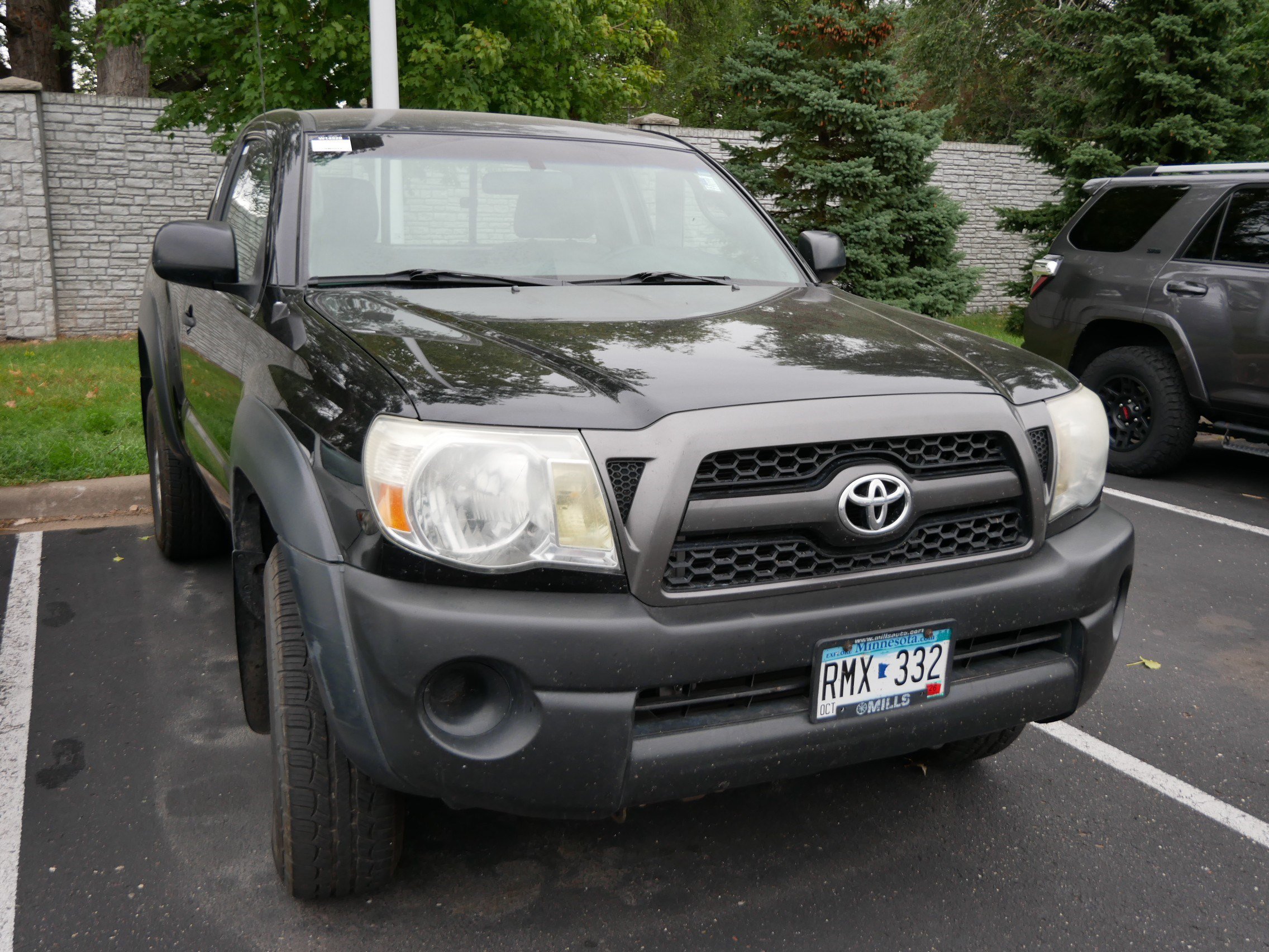Used 2011 Black Toyota REG CAB 4WD AT image 7