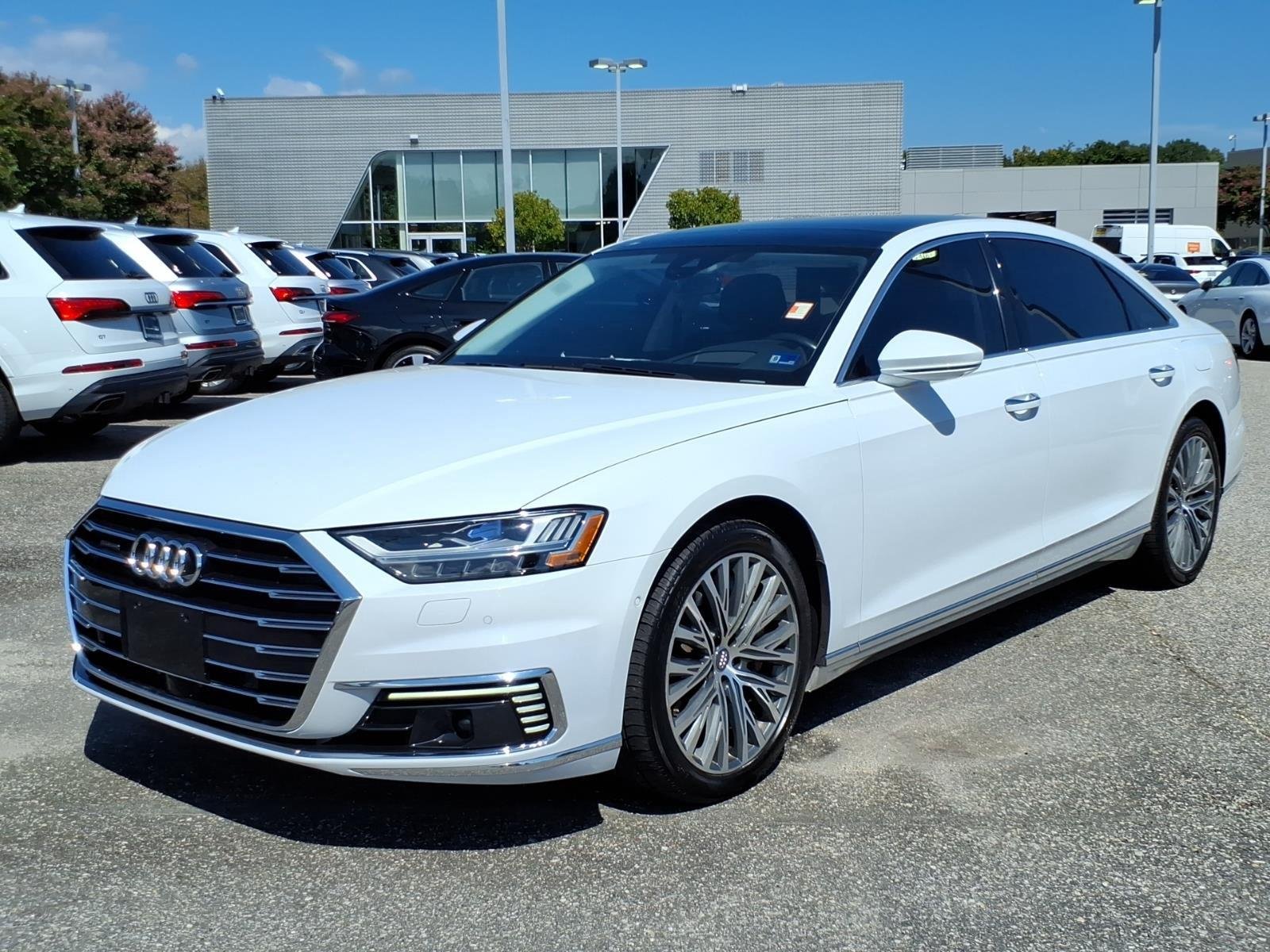 Used 2020 Glacier White Metallic Audi  image 1