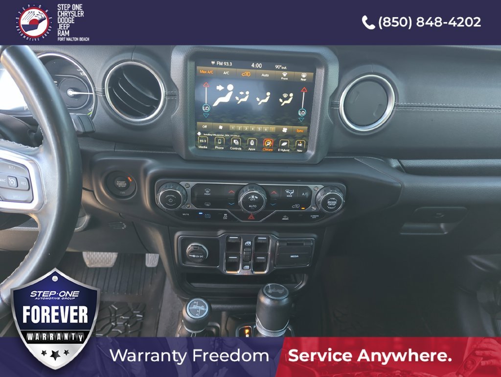 Used 2022 Gray Jeep Unlimited Sahara 4xe image 22