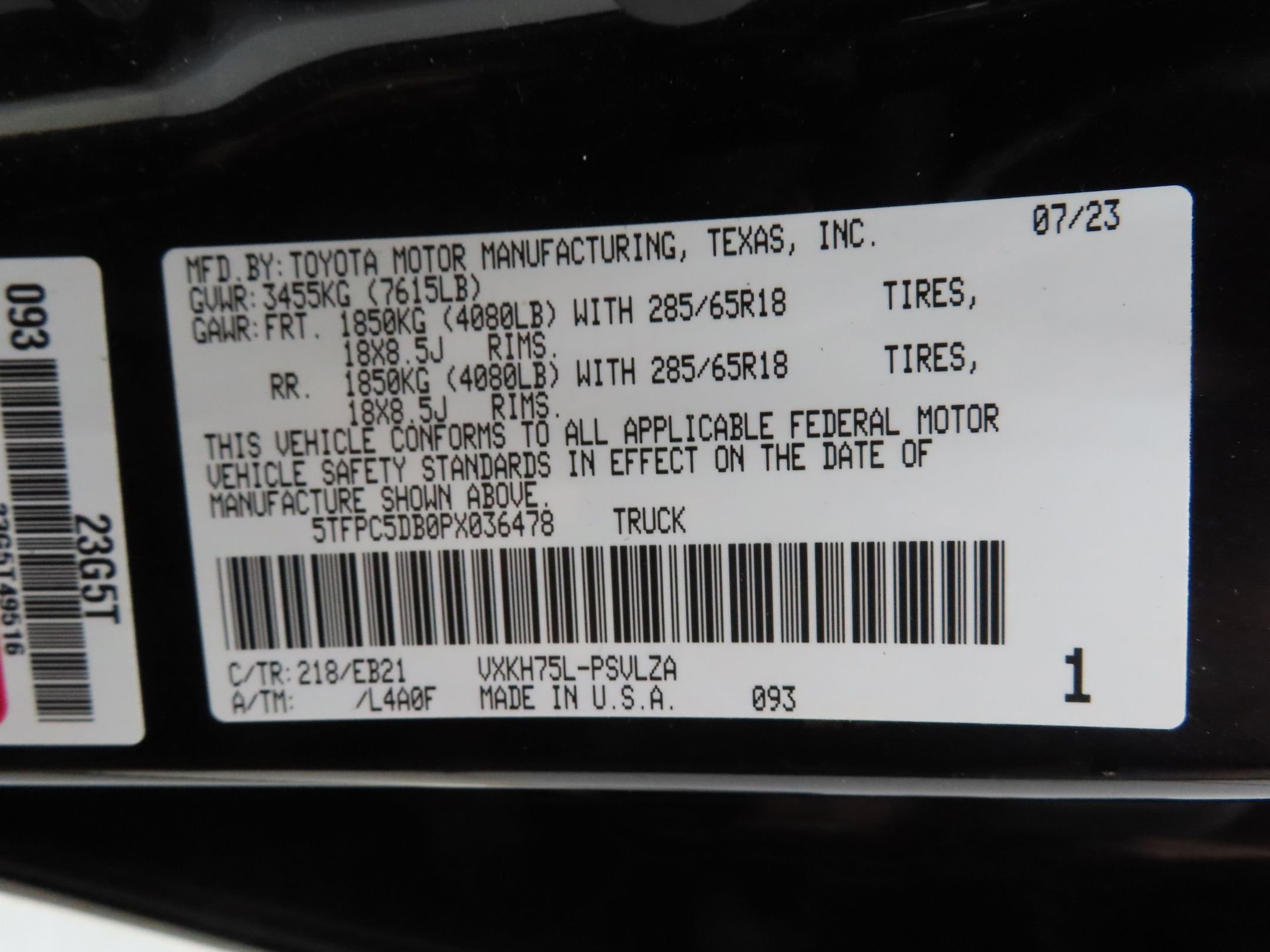 Used 2023 Black Toyota TRD Pro image 26