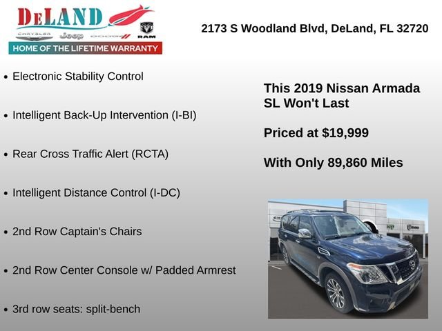Used 2019 Blue Nissan SL image 4