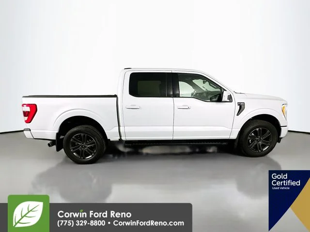 Used 2022 Space White Metallic Ford Lariat image 10