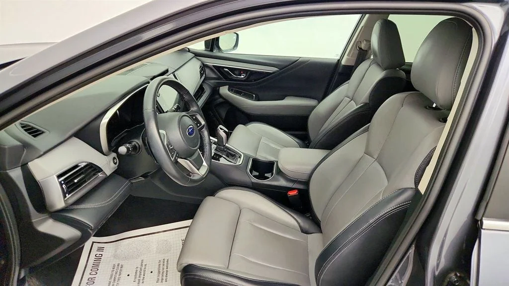 Used 2022 Magnetite Gray Metallic Subaru Limited CVT with Power Moonroof, HSW, Navigation System & More image 21