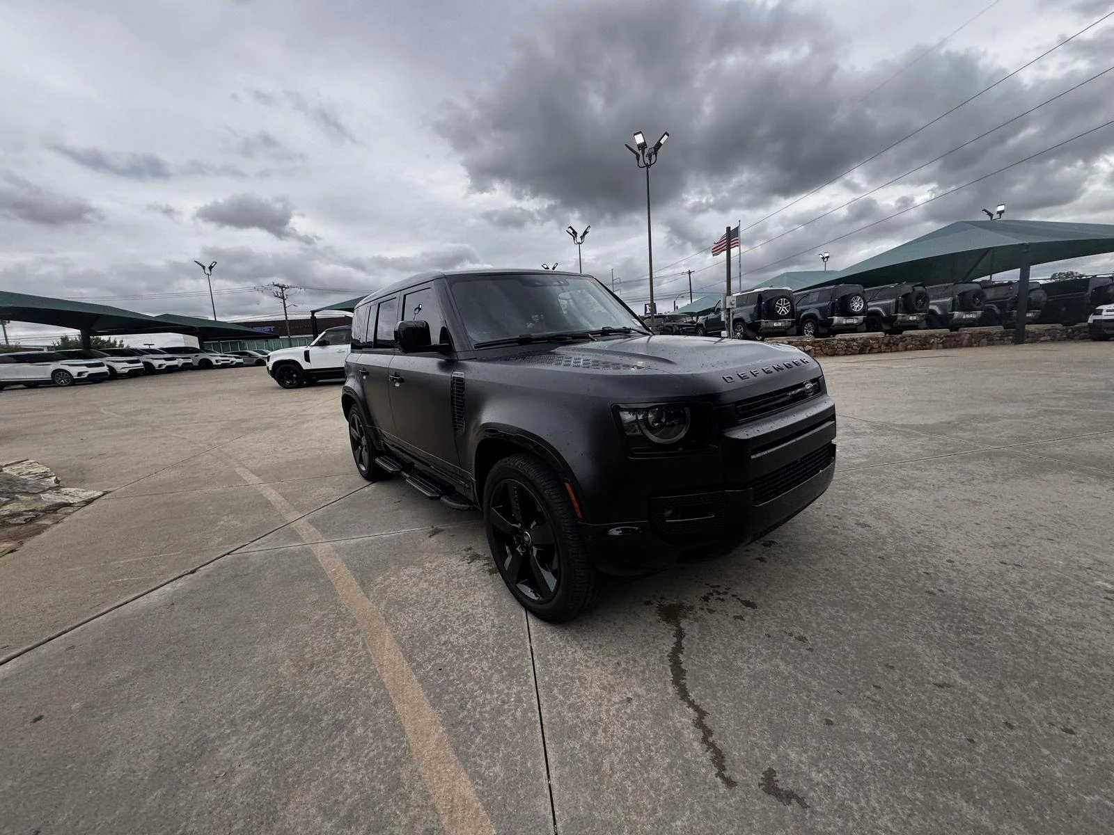 Certified Used 2024 Santorini Black Land Rover D110 V8 image 14
