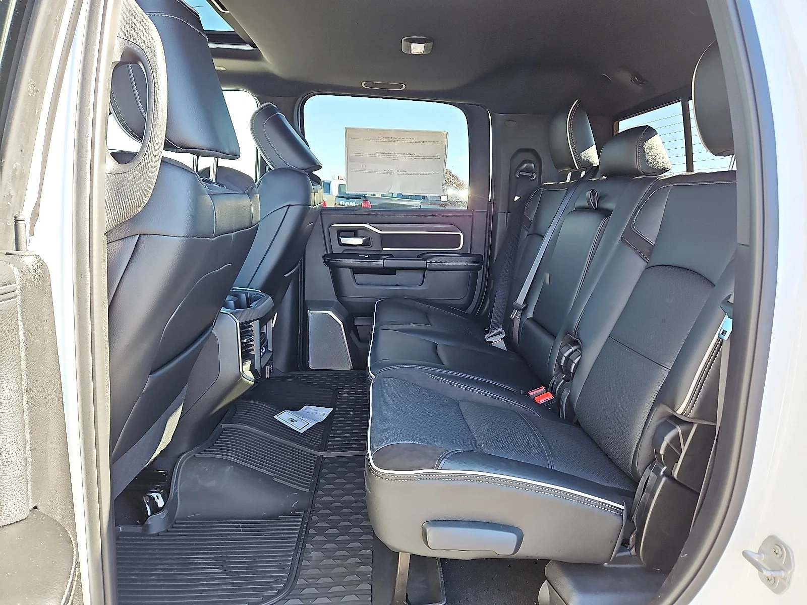 New 2026 Bright White Ram LARAMIE MEGA CAB 4X4 6
