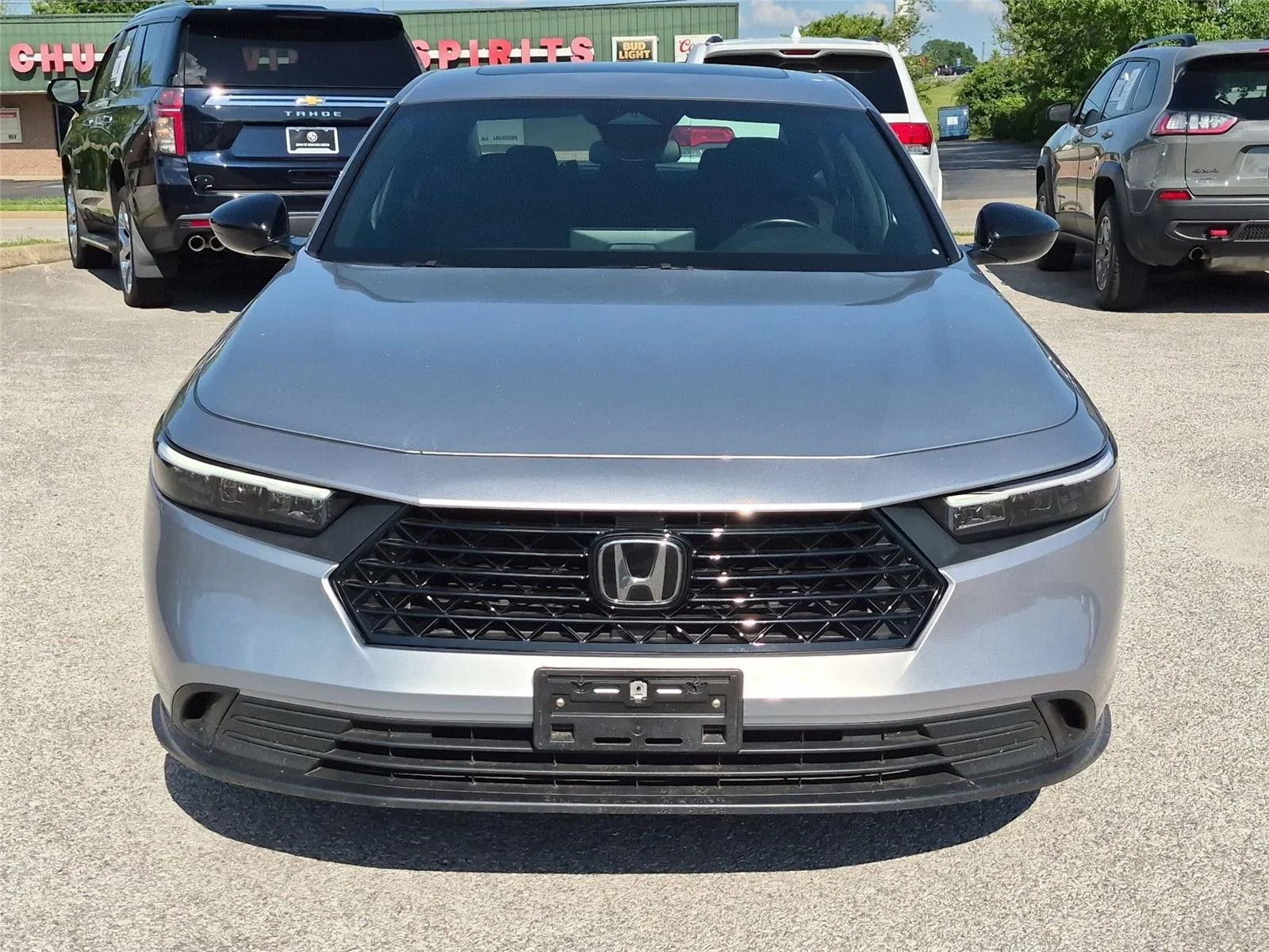 Used 2024 Solar Silver Metallic Honda Sport image 8