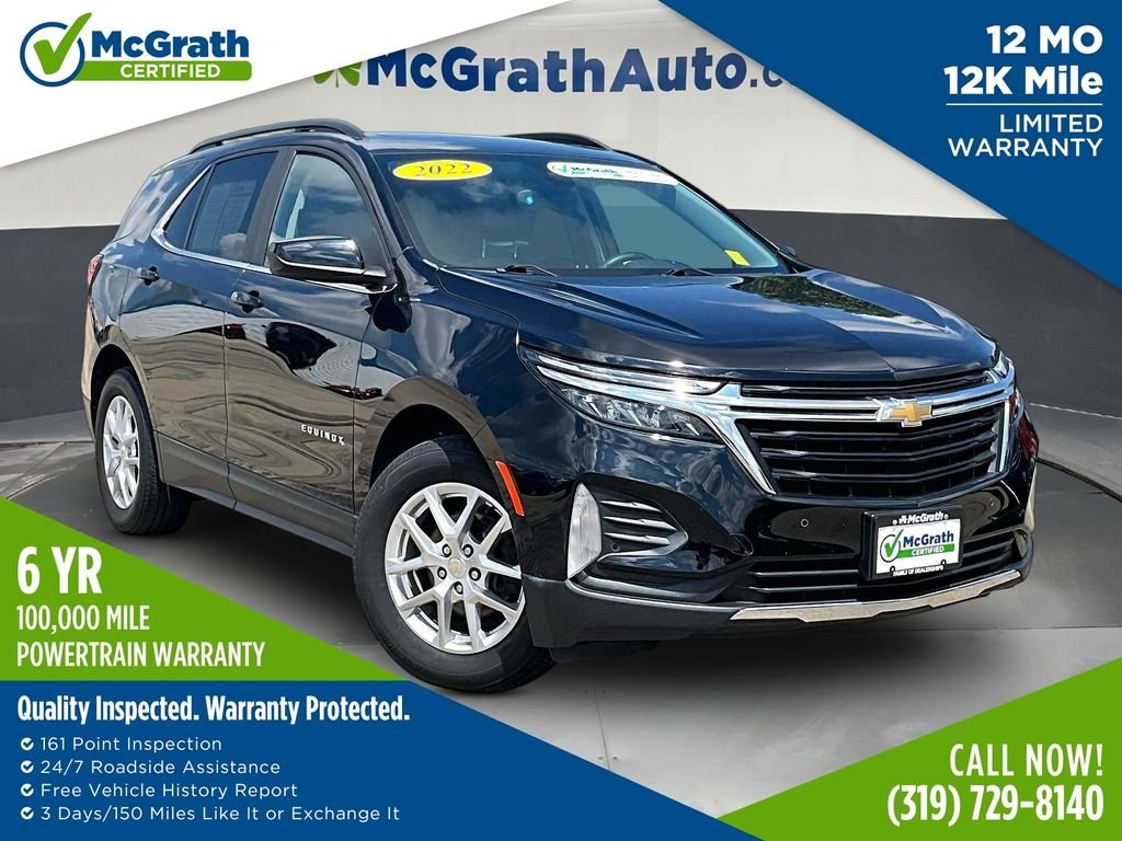 Used 2022 Black Chevrolet LT image 1