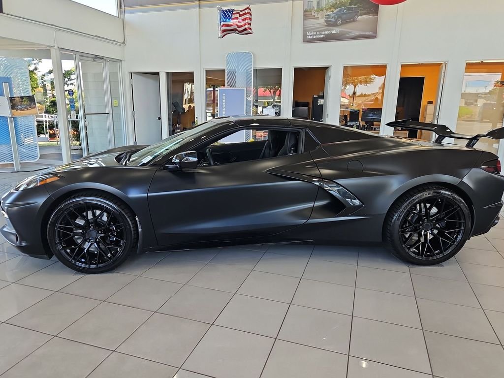 Used 2023 Black Chevrolet Stingray image 2