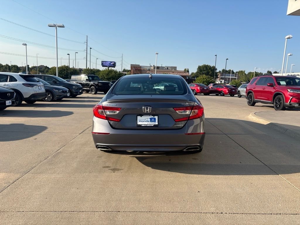 Used 2020 Modern Steel Honda Sport image 6