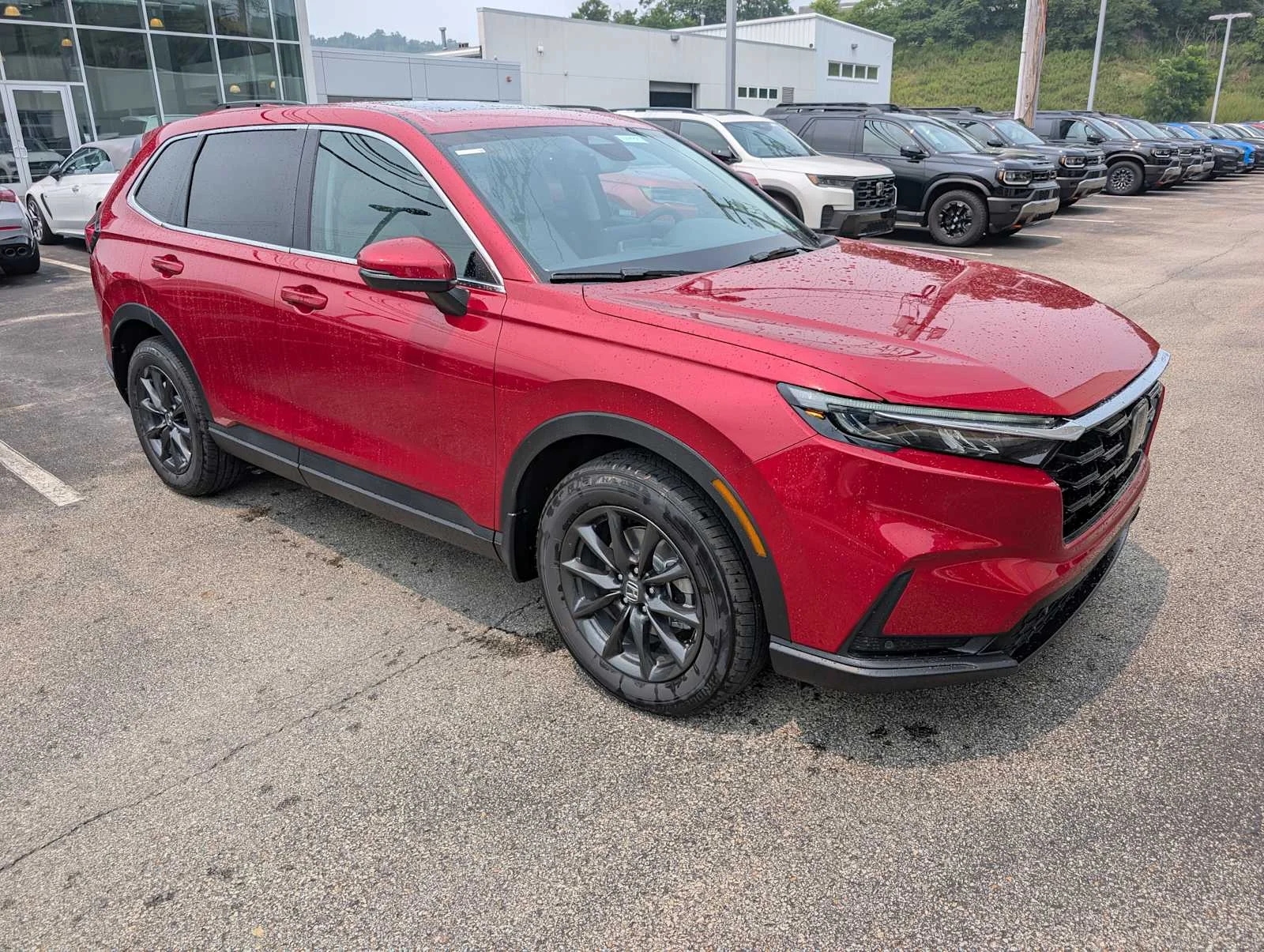 New 2026 Radiant Red Metallic Honda EX-L image 6