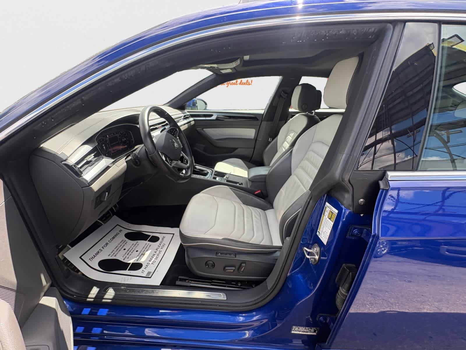 Used 2021 Lapiz Blue Metallic Volkswagen SEL R-Line image 11