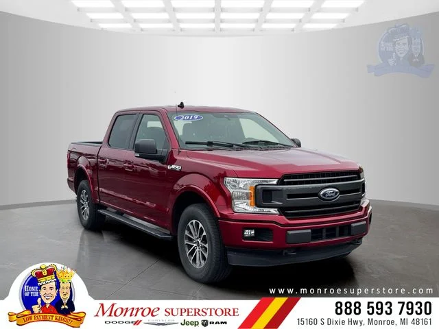 Certified Used 2019 Red Ford XLT image 1