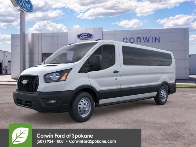New 2026 Oxford White Ford Passenger Van XL image 3