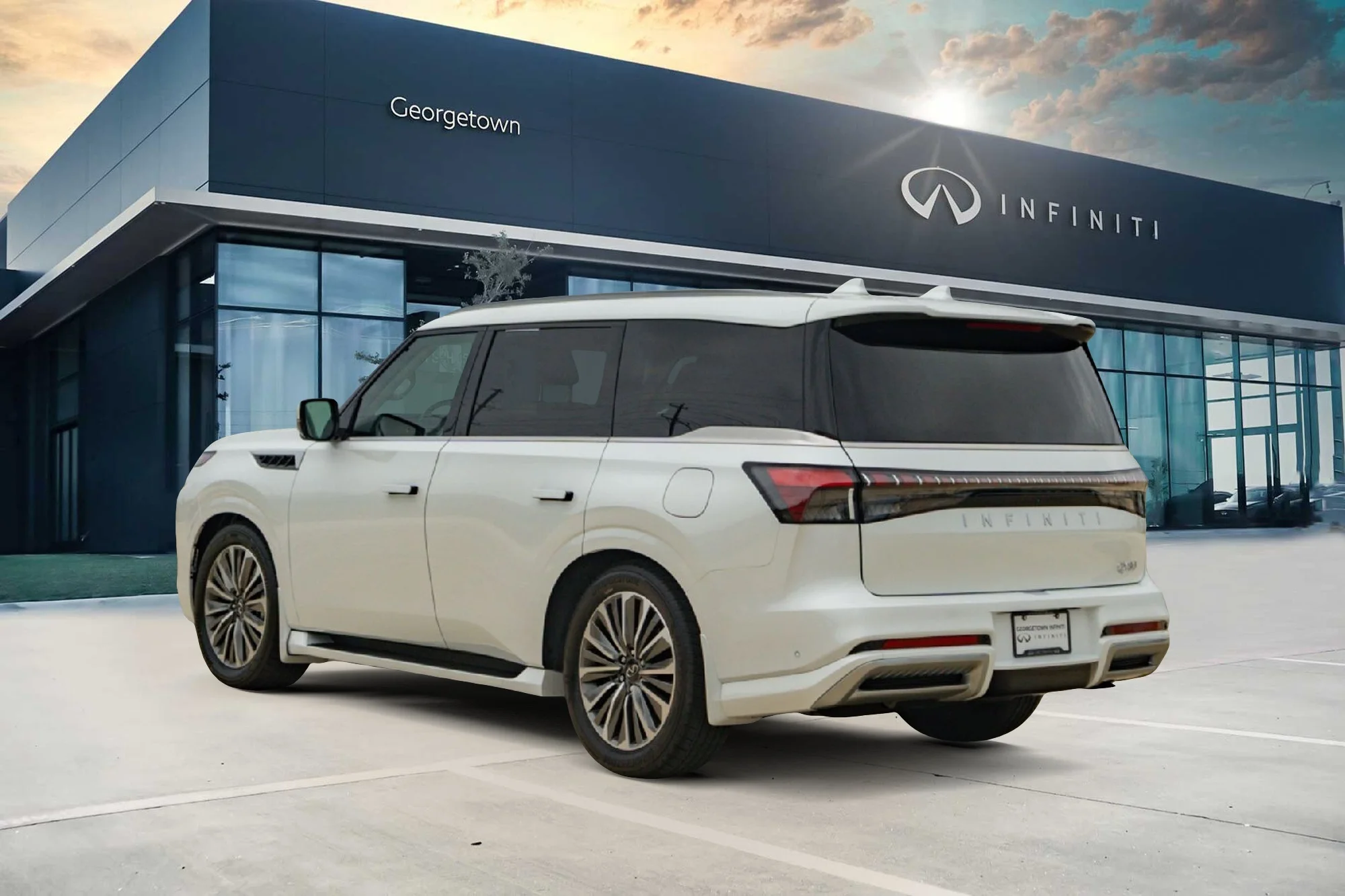 Certified Used 2027 White INFINITI LUXE image 6