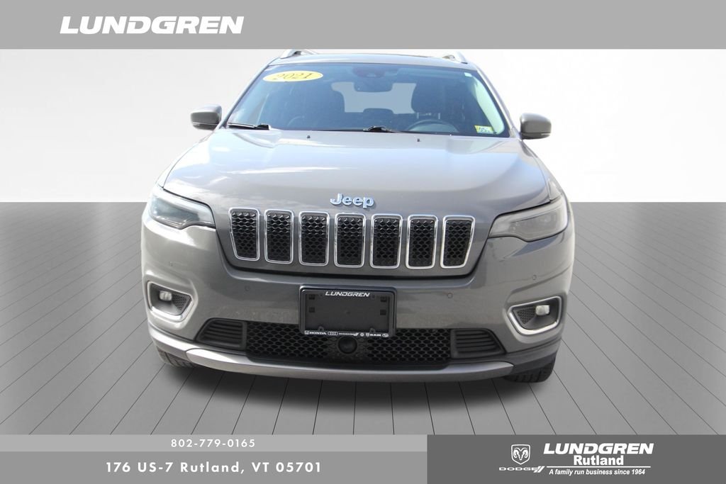 Used 2021 Gray Jeep Limited image 2