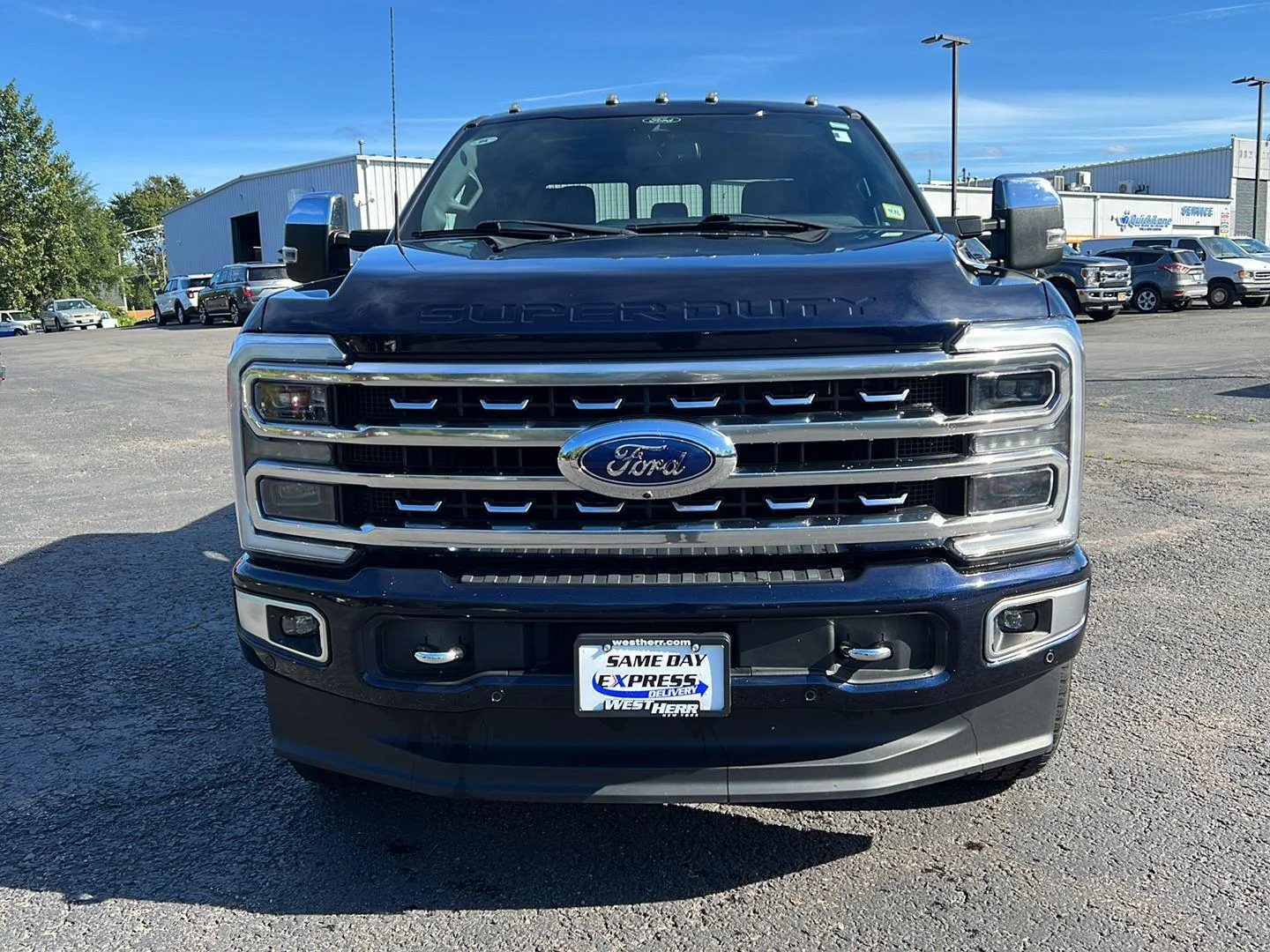 Used 2024 Antimatter Blue Ford Platinum image 20
