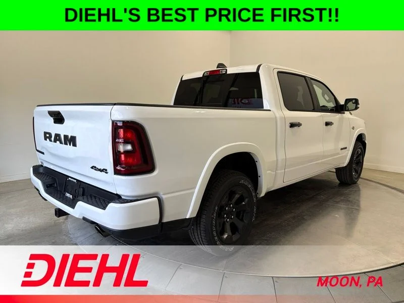 New 2026 Bright White Clear-Coat Exterior Paint RAM Big Horn/Lone Star image 7
