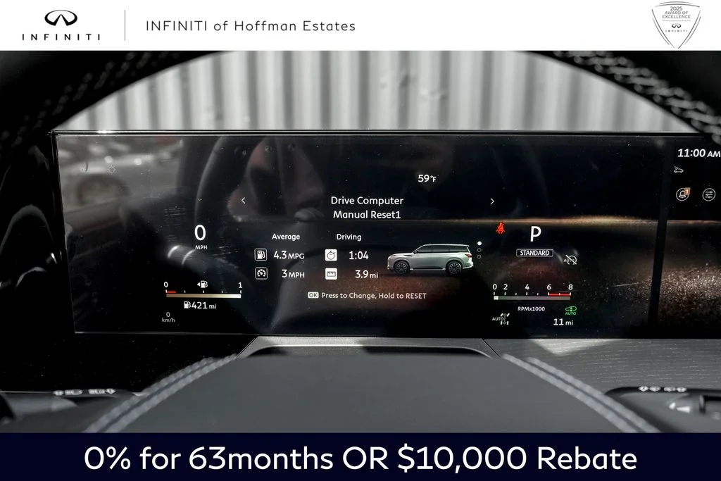 New 2026 MINERAL BLACK INFINITI Sport 4WD image 14