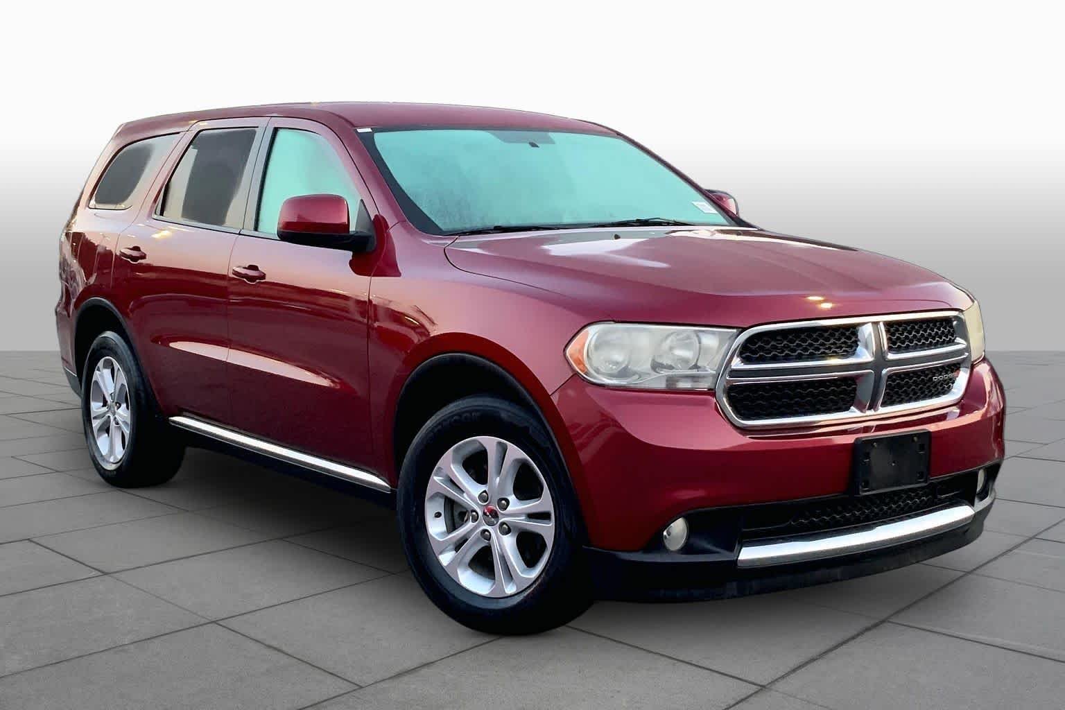 Used 2013 Deep Cherry Red Crystal Pearl Dodge SXT image 3