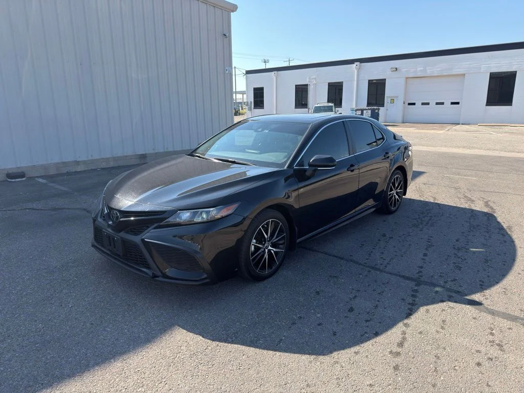Used 2022 Black Toyota SE image 8