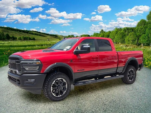New 2026 Flame Red Clear-Coat Exterior Paint RAM Rebel image 2