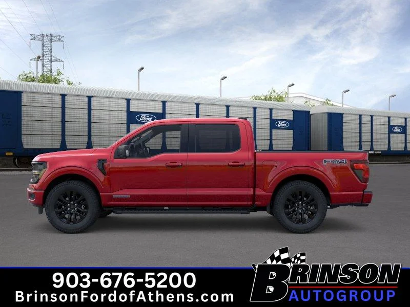 New 2026 Ruby Red Metallic Tinted Clearcoat Ford XLT image 3