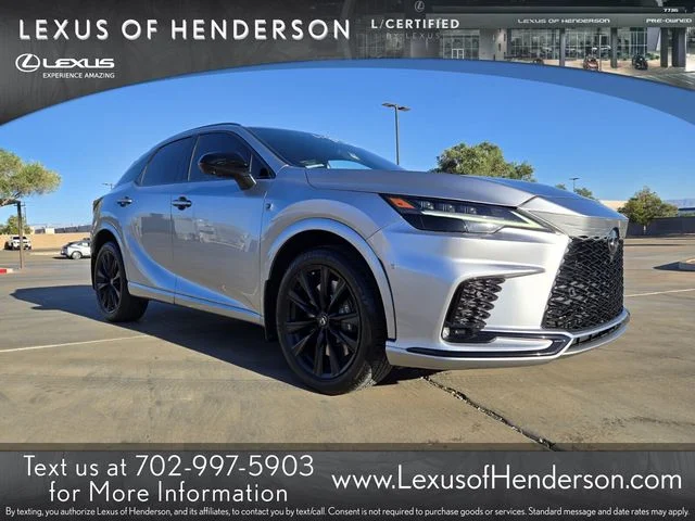 2024 Lexus RX 350h 500h F SPORT AWD's photo